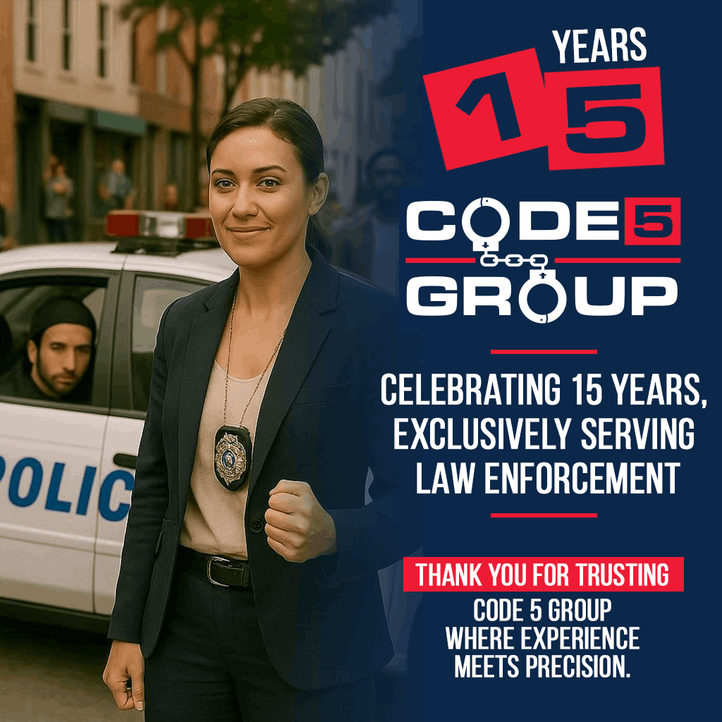 Code5Group 15yrs Popup Message